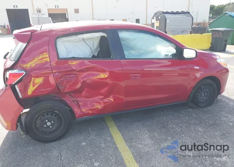 2024 Mitsubishi Mirage Es/Le from USA, damaged, VIN ML32AUHJ3RH017645